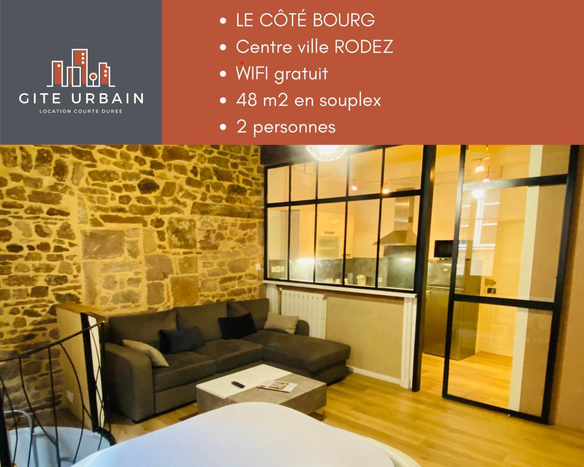 Gite Urbain - Cote Charme Rodez Exterior photo